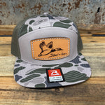 Mallard Outline Patch - Flatbill