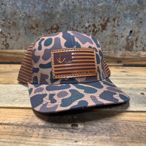 Antler Flag Patch Snapback