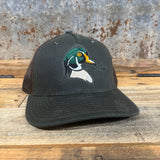 Wood Duck Head Emb. Snapback