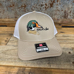 Wood Duck Head Emb. Snapback