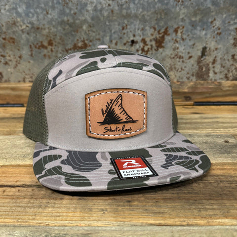 Redfish Tail Patch - Flatbill
