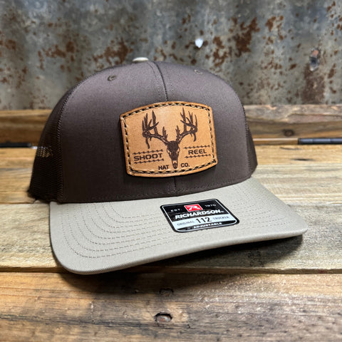 Deer Skull Patch Snapback