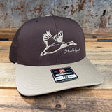 Mallard Outline Emb - Trucker