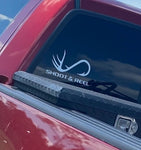Shoot and Reel Decal
